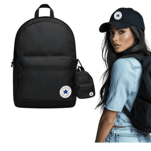 Converse GO 2 Backpack 10020533-A01 – plecak szkolny 24L + mini saszetka