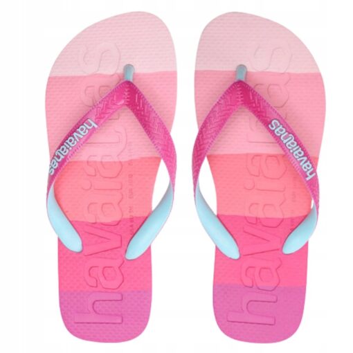 Klapki Havaianas LOGOMANIA MC FC wygodne japonki damskie plaża basen 47/48
