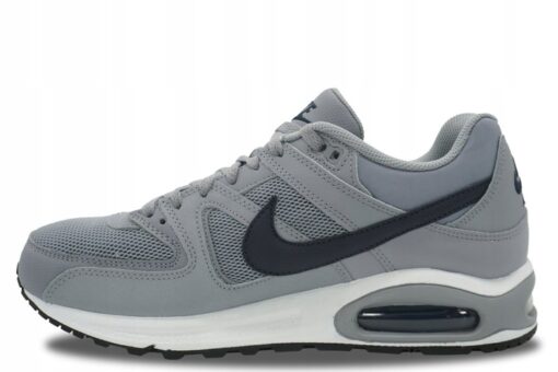 Nike Air Max Command buty męskie sportowe szare wygodne skórzane skóra 40 - obrazek 3