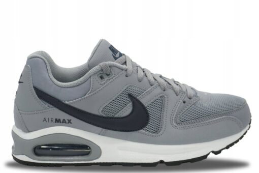Nike Air Max Command buty męskie sportowe szare wygodne skórzane skóra 40 - obrazek 5