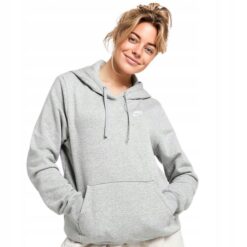 Bluza sportowa Nike Sportswear z kapturem szara wygodna dresowa unisex XL