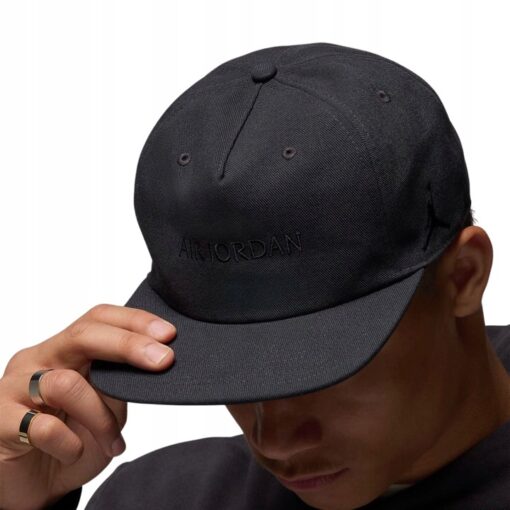 Czapka z daszkiem AIR JORDAN PRO FZ2011-010 unisex czarna Jumpman - obrazek 4