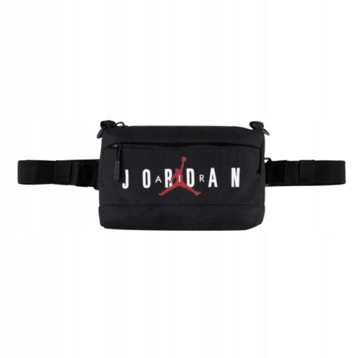Torebka na ramię Jordan saszetka listonoszka crossbody nerka czarna - obrazek 7