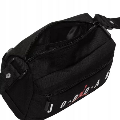 Torebka na ramię Jordan saszetka listonoszka crossbody nerka czarna - obrazek 10