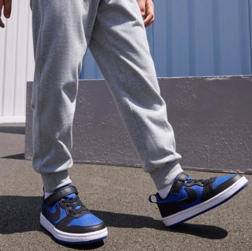 Buty dziecięce Nike Court Borough Low Recraft GS niebieskie HM6293-480 - obrazek 10