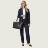 Torba Michael Kors Temple Shopper z czarnej skóry, format A4, 30R4G1LT3L - obrazek 15